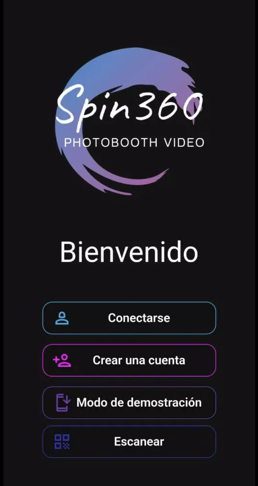 Capturas de tela do Spin360 Vidéo Photobooth