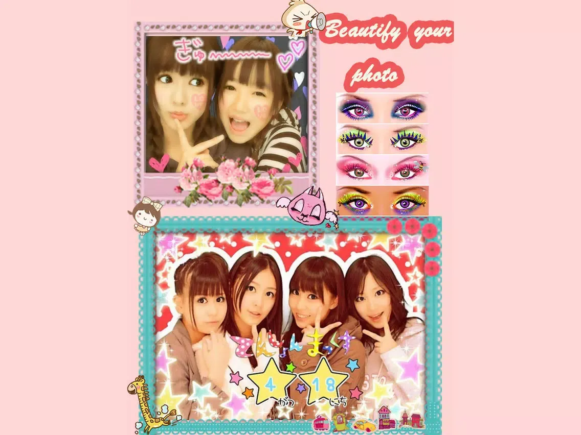 PP Sticker Camera-Selfie Cam&Photo Editor iPad  スクリーンショット