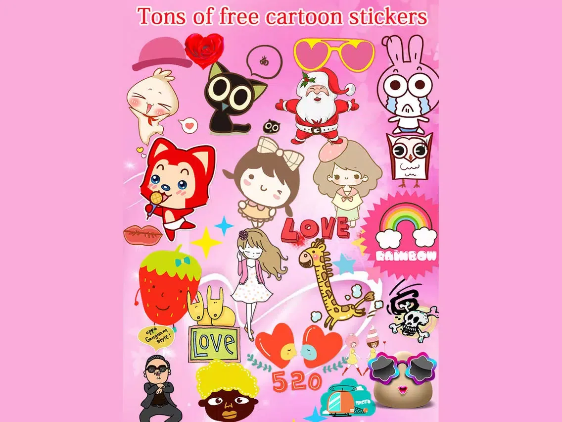 PP Sticker Camera-Selfie Cam&Photo Editor iPad  スクリーンショット
