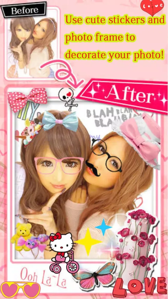 PP Sticker Camera-Selfie Cam&Photo Editor スクリーンショット
