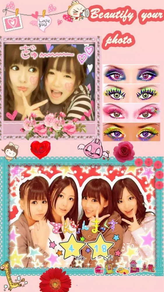 PP Sticker Camera-Selfie Cam&Photo Editor スクリーンショット