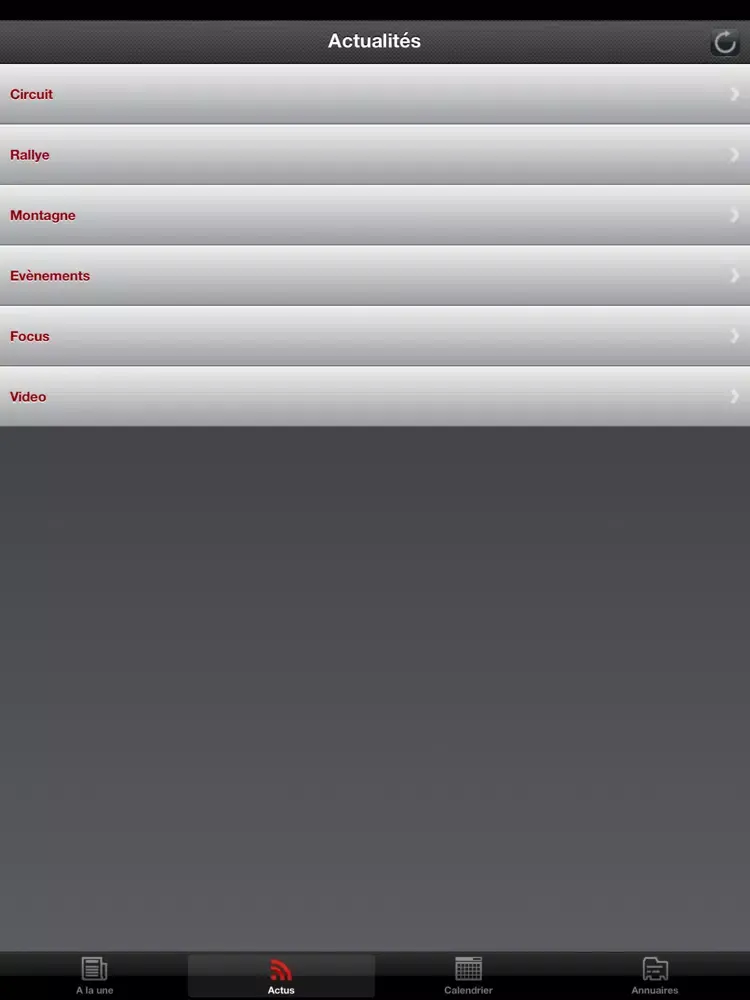 Capturas de tela do NewsClassicRacing iPad 