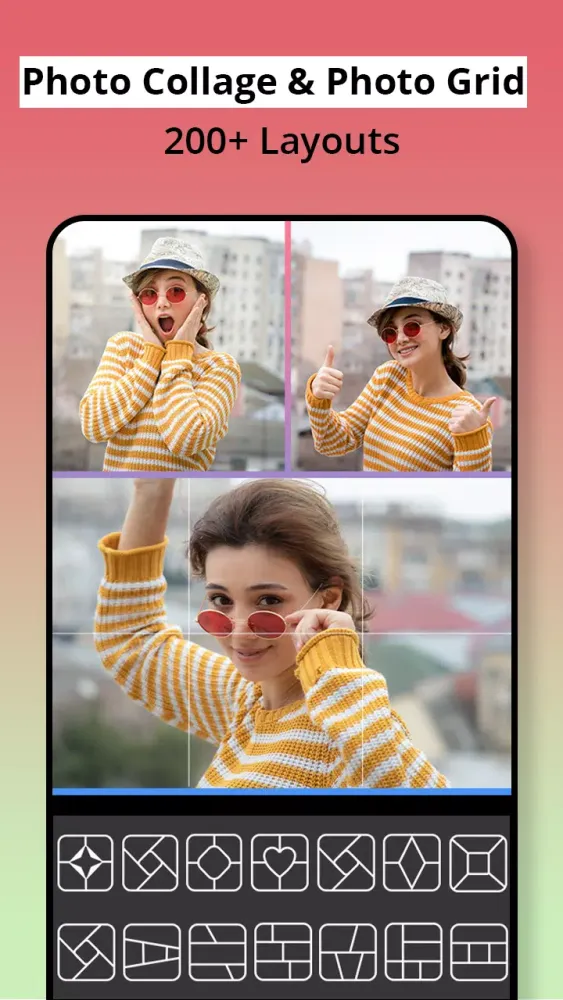 ภาพหน้าจอของ Collage Maker – Framed Picture