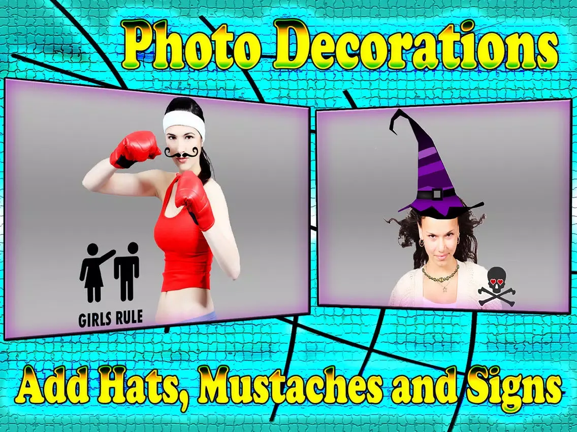 Ảnh chụp màn hình của Photo Decorator Pro - Hats, FX iPad 