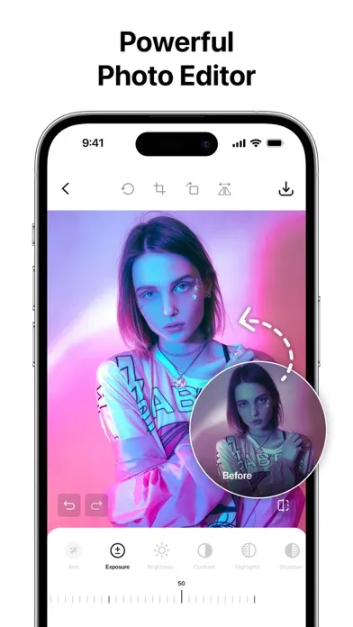ภาพหน้าจอของ AI Photo Editor: BG Remover