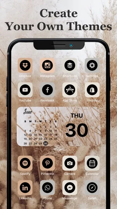Скриншоты Themco: Aesthetic Theme Maker