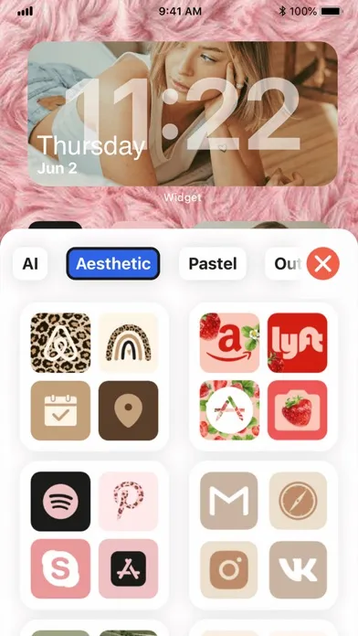Скриншоты Themco: Aesthetic Theme Maker