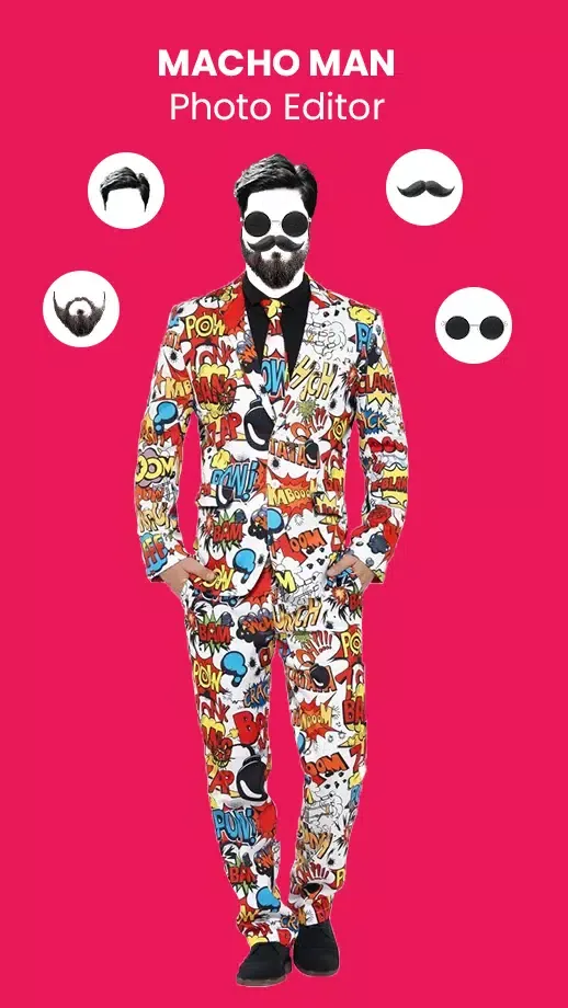 Smarty Men Jacket Photo Editor স্ক্রিনশট