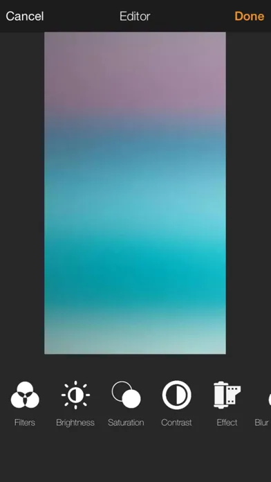 PhotoEditor+ - Make Frames, Stickers & Retro Picture Effects Screenshots