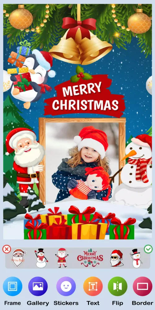 Captures d'écran de Christmas Photo Editor 2024