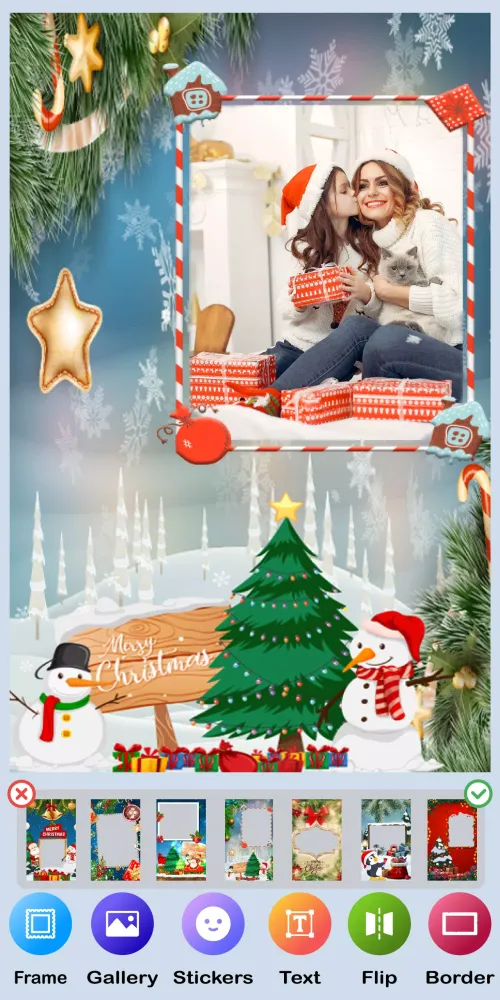 Captures d'écran de Christmas Photo Editor 2024