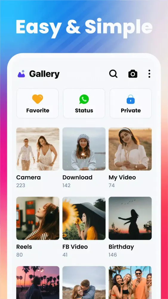 Gallery スクリーンショット