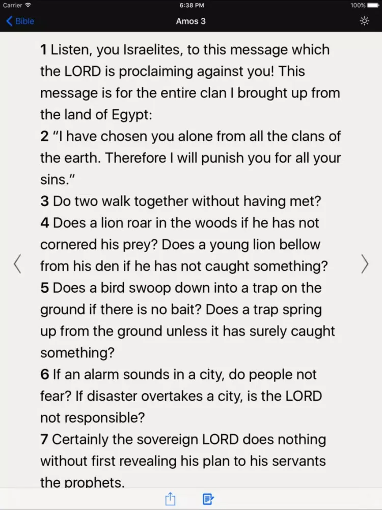 Скриншоты Bible! iPad 