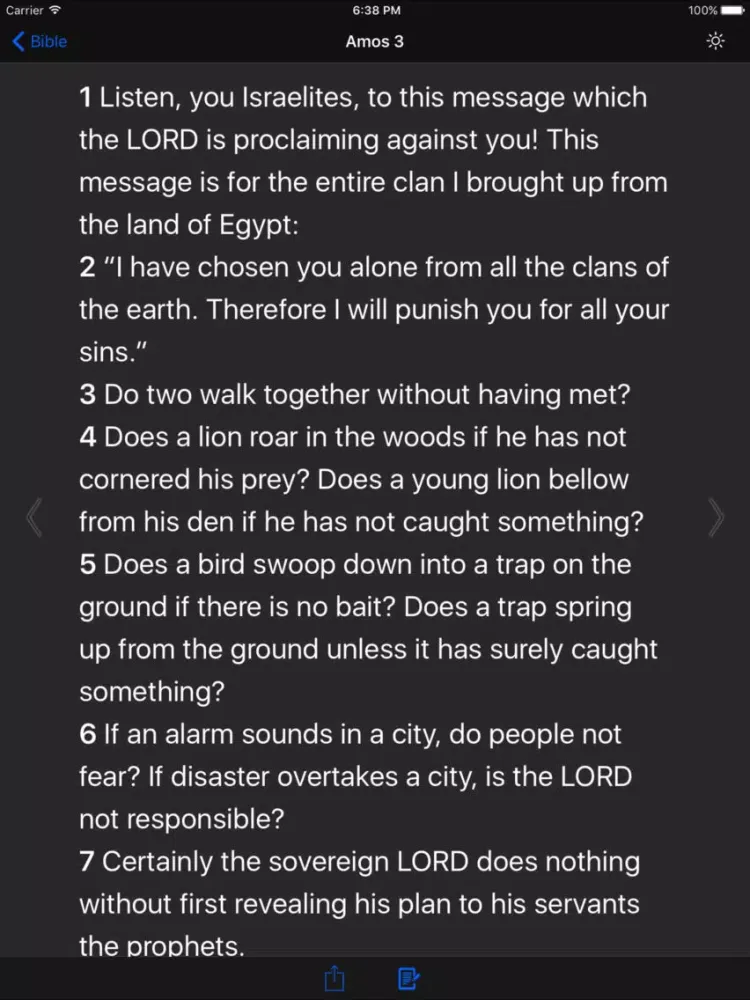 Скриншоты Bible! iPad 
