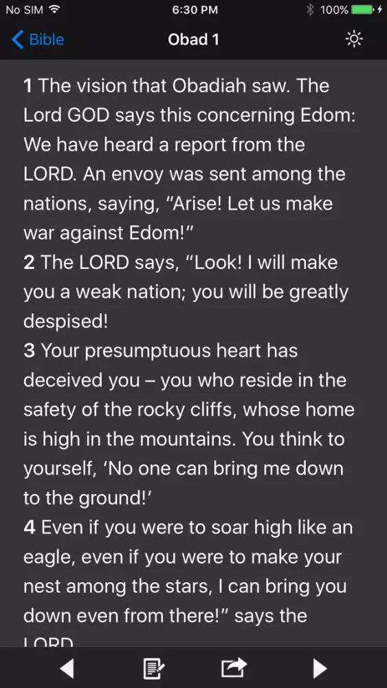 Скриншоты Bible!