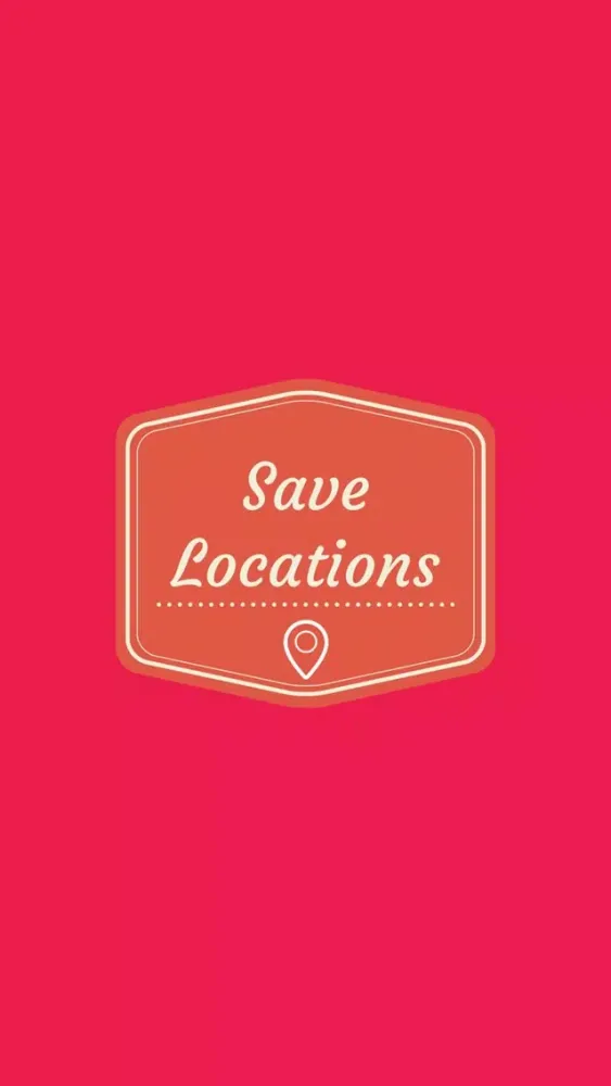 Save Locations スクリーンショット