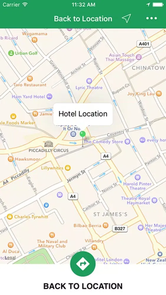 Save Locations スクリーンショット