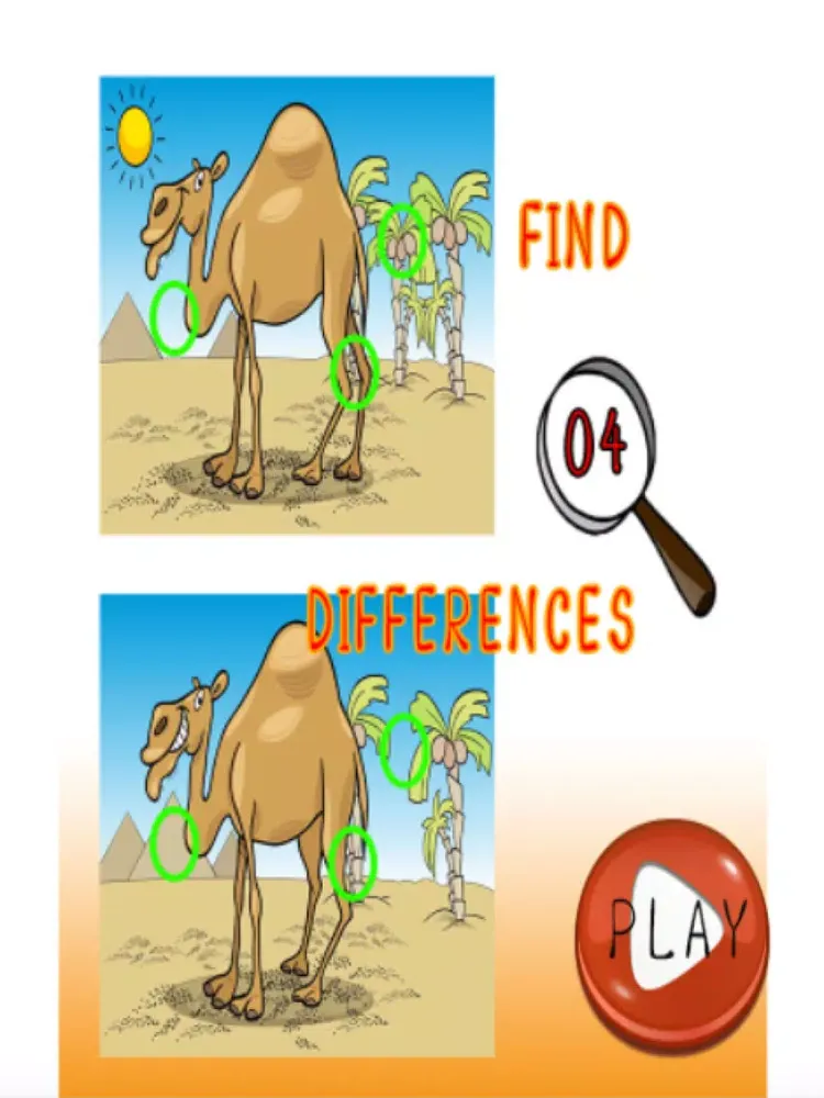 Скриншоты Spot the Difference with Friends! 2 Pics iPad 