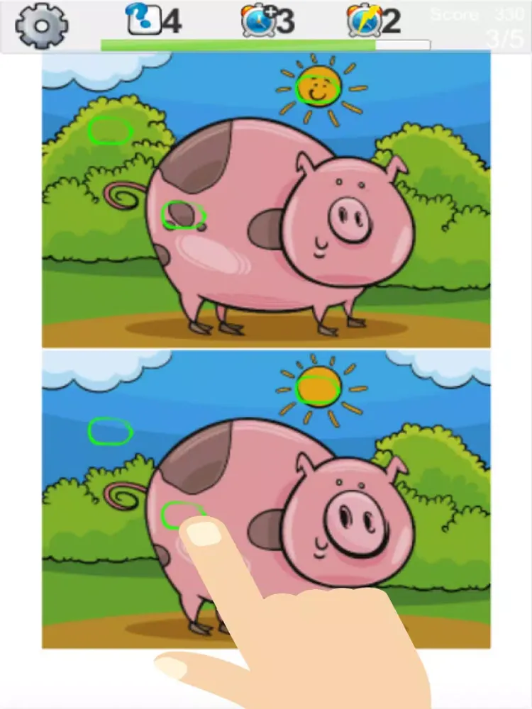Скриншоты Spot the Difference with Friends! 2 Pics iPad 