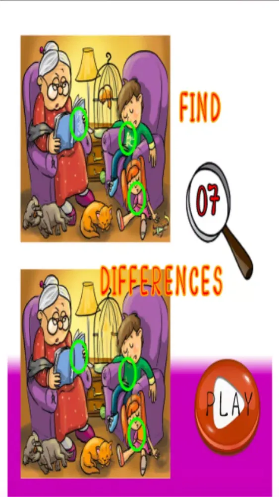 Spot The Differences Find The Differences Games スクリーンショット