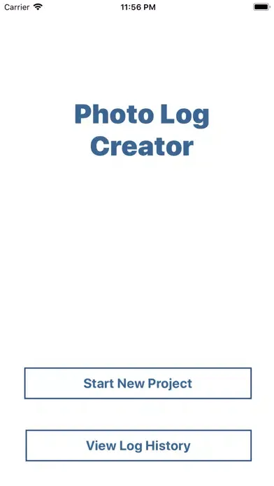 Photo Log Creator Screenshots