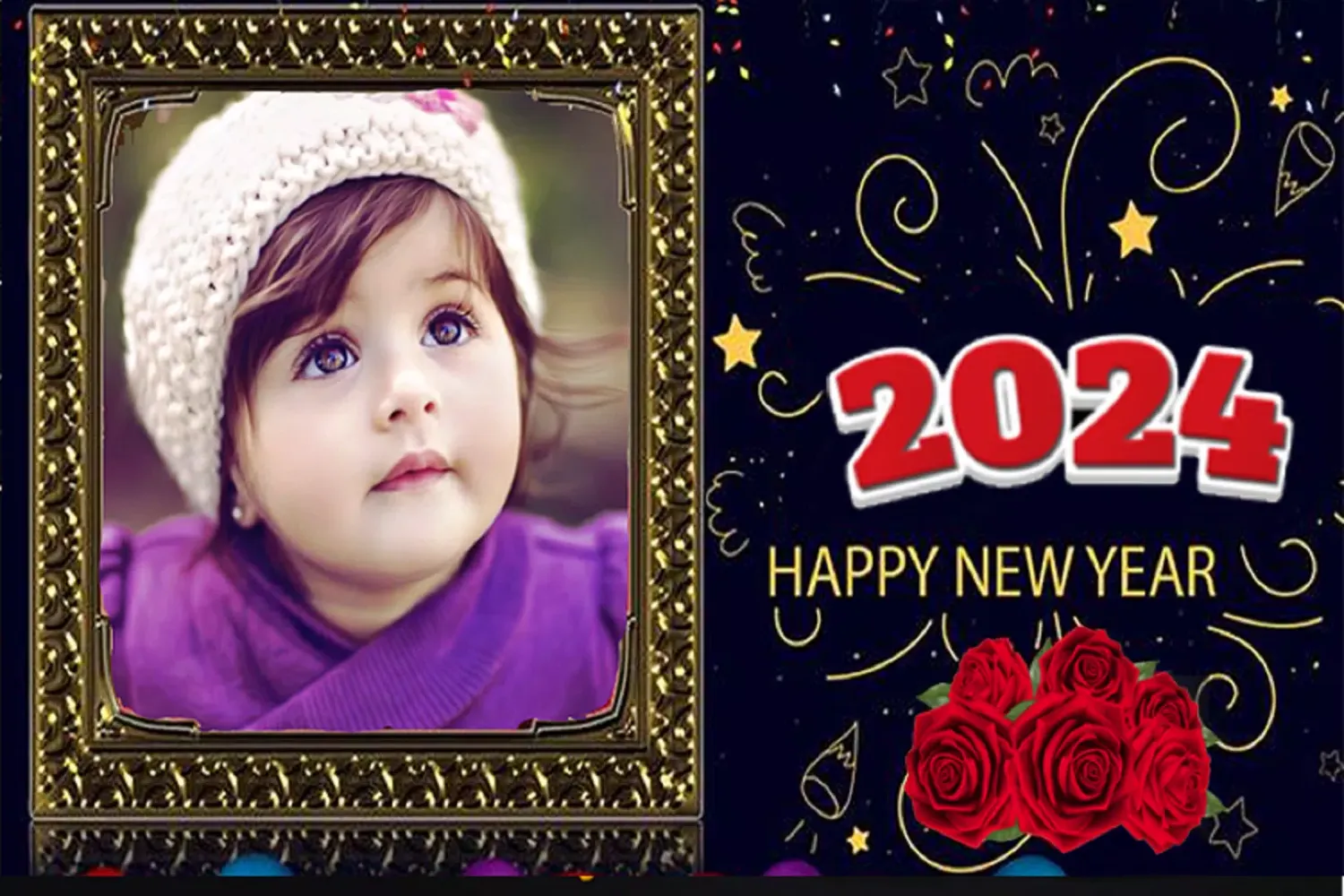 New Year Photo Frame 2025 سکرین شاٹس
