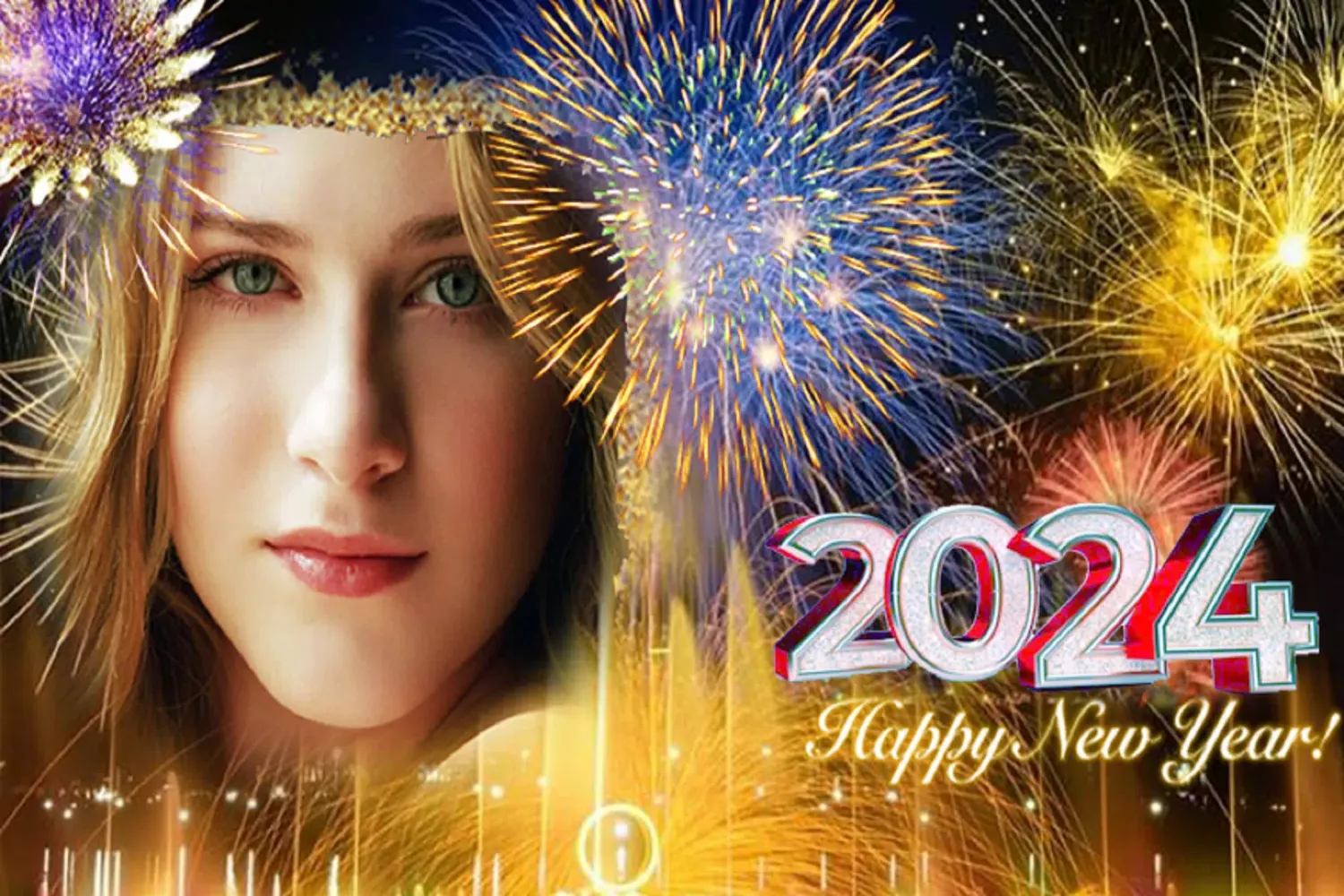 New Year Photo Frame 2025 سکرین شاٹس