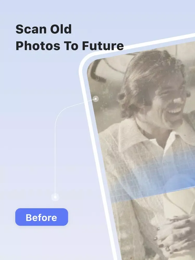 Photoup - Old Blur AI Enhancer iPad  스크린샷