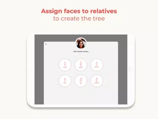 Ảnh chụp màn hình của Photo Family Tree iPad 