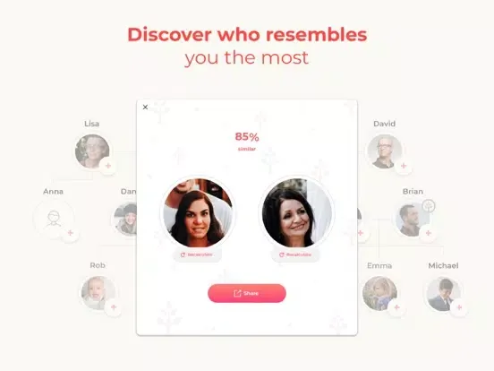 Ảnh chụp màn hình của Photo Family Tree iPad 