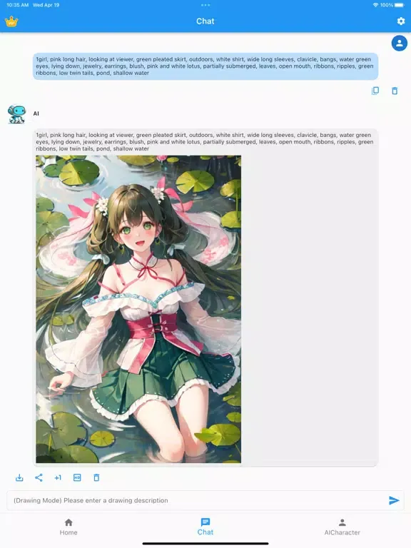 Meet AI-AI Chat AI Painting iPad  Screenshots