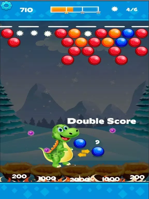 Capturas de pantalla de Bubble Crusher Little Dinosaur iPad 