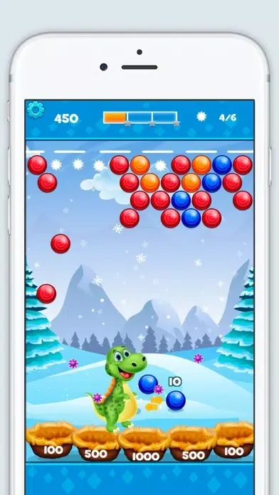 Capturas de pantalla de Bubble Crusher Little Dinosaur