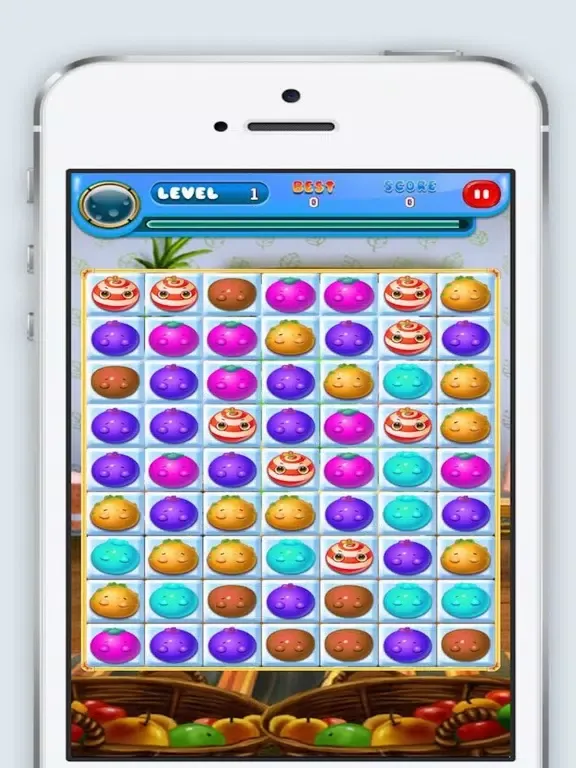 Captures d'écran de Fruit Crusher Match 3 entertainment super hit easy game iPad 