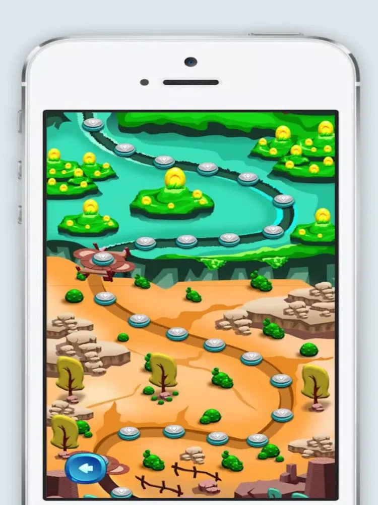Ảnh chụp màn hình của Fruit Match 3 Puzzle adventure game iPad 