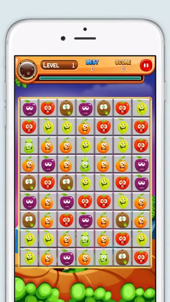 Ảnh chụp màn hình của Fruit Match 3 Puzzle adventure game