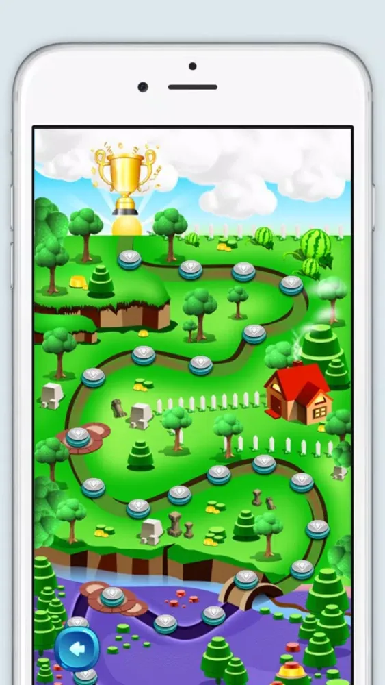 Ảnh chụp màn hình của Fruit Match 3 Puzzle adventure game