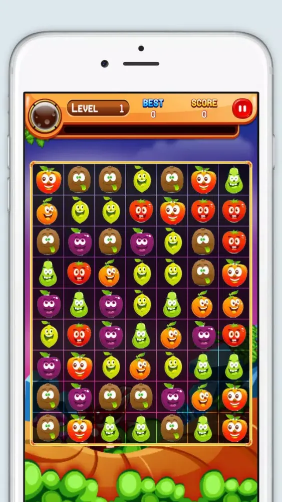 Ảnh chụp màn hình của Fruit Match 3 Puzzle adventure game