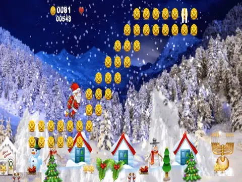 Screenshot di Santa Journey - Free Fun Running Game With Endless Runner iPad 