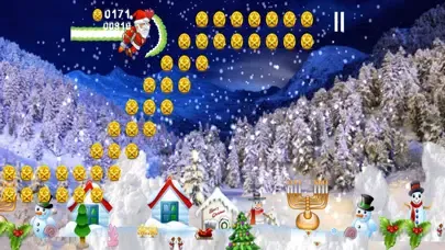 Screenshot di Santa Journey - Free Fun Running Game With Endless Runner