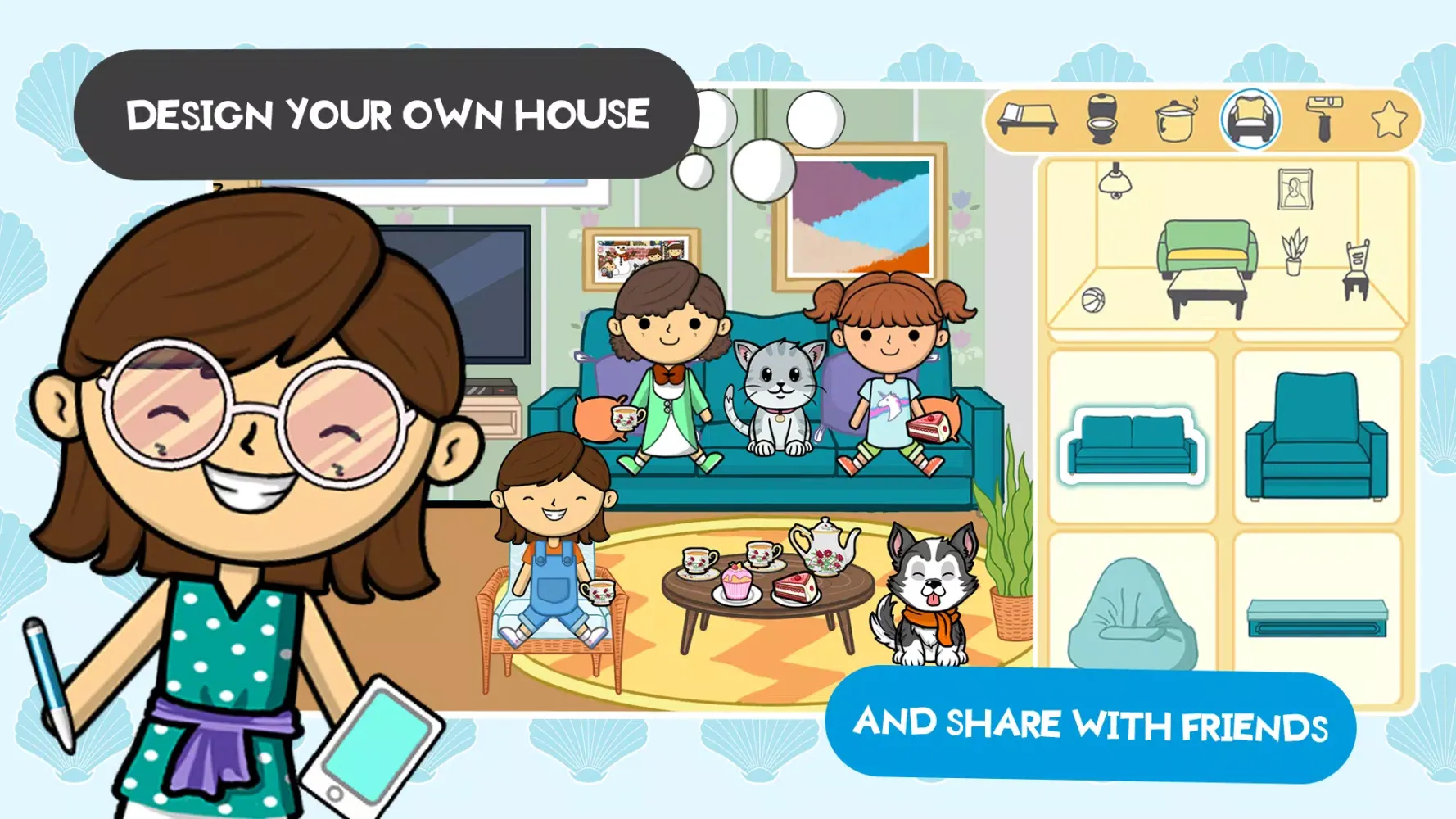 Lila's World:Create Play Learn Ekran Görüntüleri