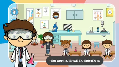Zrzuty ekranu Lila's World: My School Games
