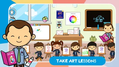 Zrzuty ekranu Lila's World: My School Games