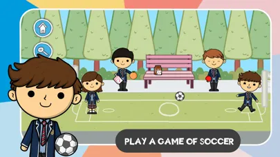 Zrzuty ekranu Lila's World: My School Games