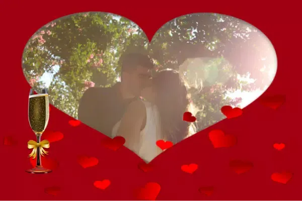 Tangkapan layar Valentine's Day Photo Frames