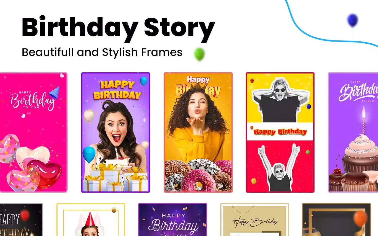 Capturas de pantalla de Name On Cake Video Maker