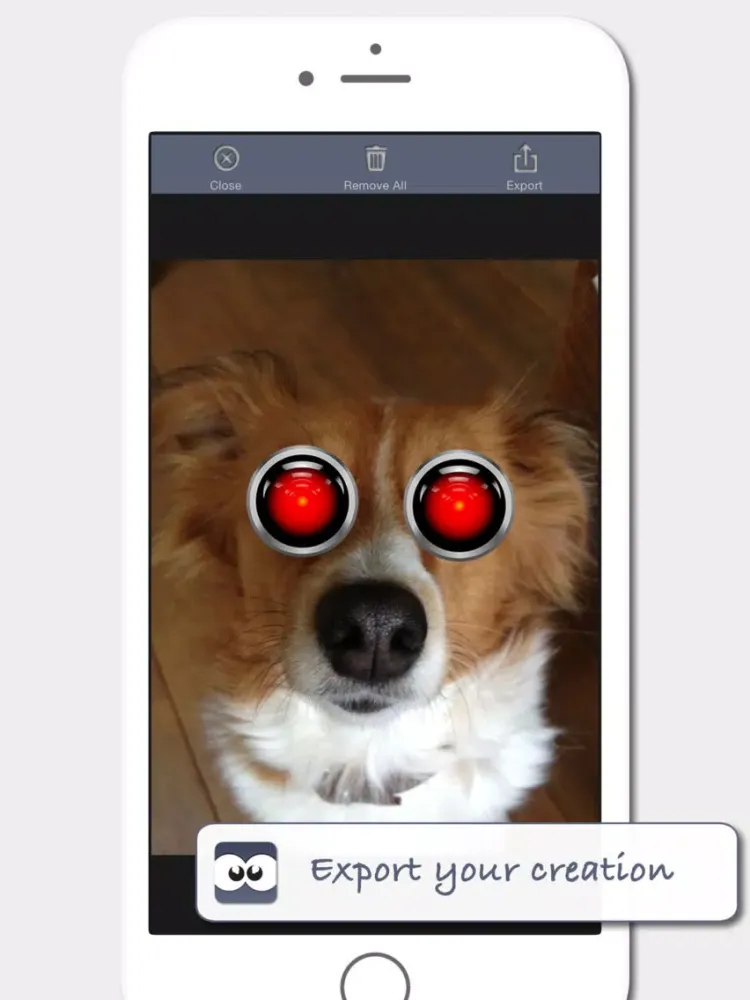 صور Googly Eyes Picture Overlay™ iPad 