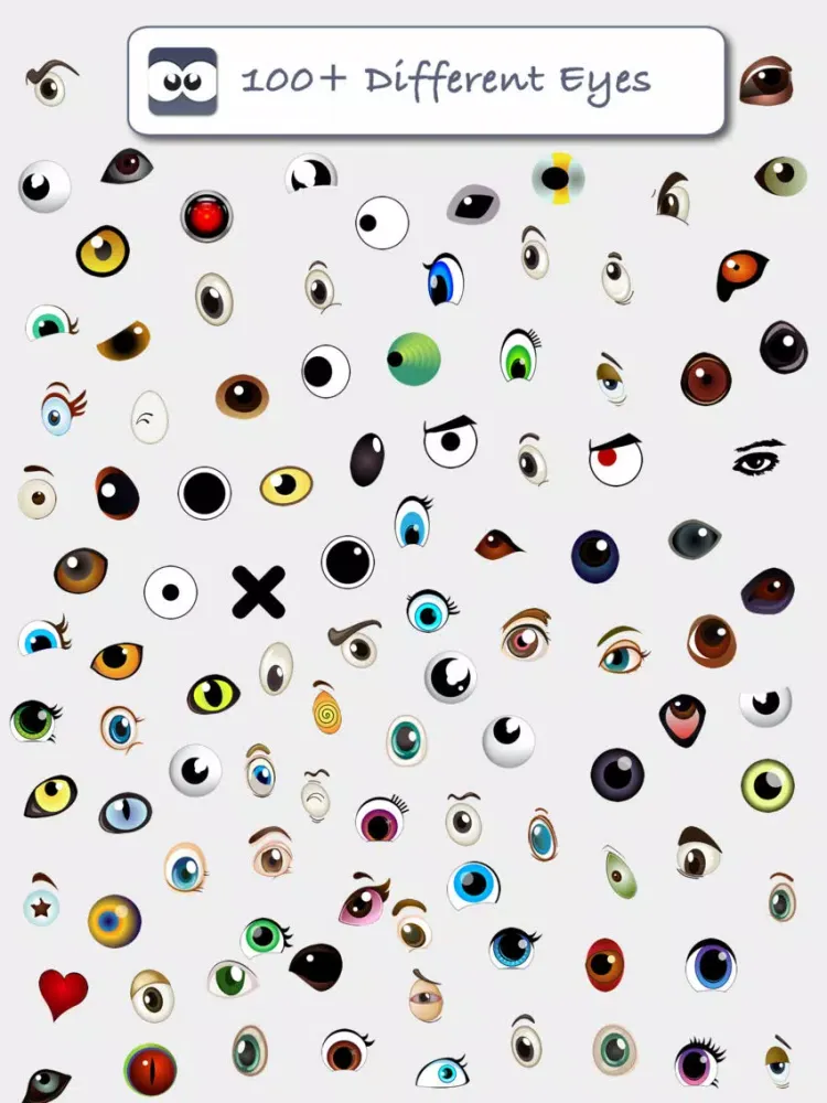 صور Googly Eyes Picture Overlay™ iPad 