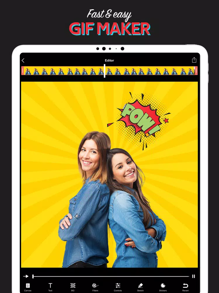 GIF Maker - GIF Creator (Gify) iPad  سکرین شاٹس
