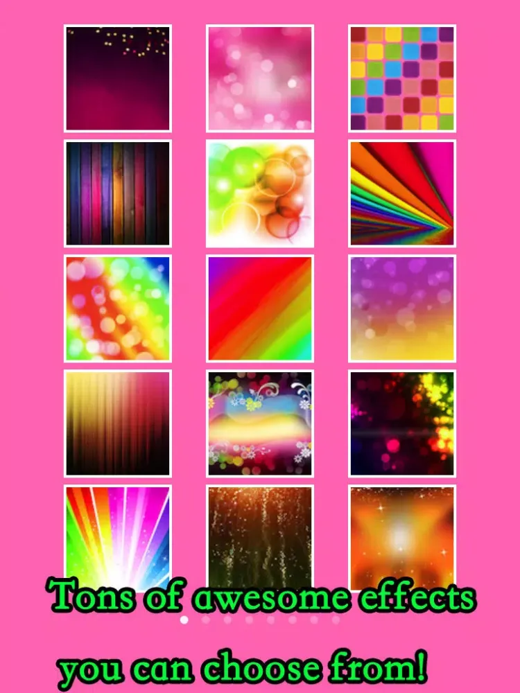Photo Effect Artist PRO iPad 应用截图